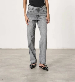 Jean wide grey acid