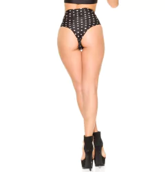 Culote cintura Alta-linea Retro a lunares de lycra en internet