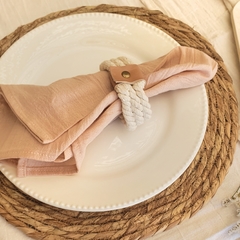 Plato de sitio individual - Seagrass - Mina Deco & Home