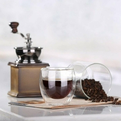 Taza vaso doble vidrio 250 ml