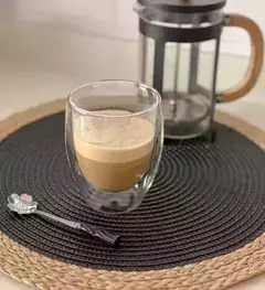 Vaso doble vidrio 350 ml - Para infusiones - comprar online