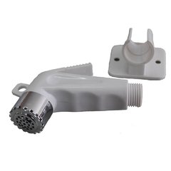 Gatilho ducha higiênica PVC branco -Emmeti