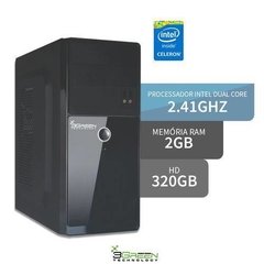 PC 3GREEN DUAL CORE 2.41GHZ 2GB 320GB