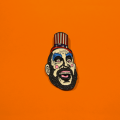 HOUSE OF 1000 CORPSES CAPTAIN SPAULDING LAPEL PIN EXCLUSIVE EDITION