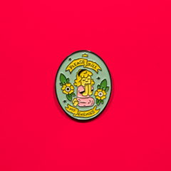 Please Kill My Enemies Lapel Pin
