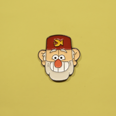 GRAVITY FALLS STANLEY LAPEL PIN LIMITED EDITION