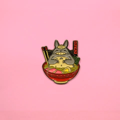MY NEIGHBOR TOTORO RAMEN CUP LAPEL PIN EXCLUSIVE EDITION