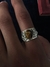 Anillo Alan Plata 925 y Ojo de tigre Medida 26