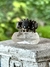 Anillo Guada luz metal blanco - tienda online