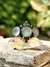 Anillo medieval Brigh metal blanco - Shiló Joyas de Diseño