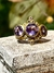 Anillo medieval Brigh bronce - Shiló Joyas de Diseño