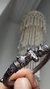 Esclava Puma a tornillo con detalles en Lapislazuli Plata 925