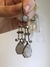 Aros Maria Antonietta Diseño vintage en Plata 925 con detalles en turmalinas de colores - comprar online