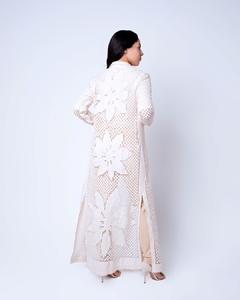 Labyrinth embroidery coat - buy online