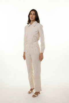 Tailored Clochard Style Trousers Made of Natural Fibers - buy online