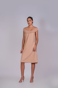 Vestido com pala em crochê - comprar online