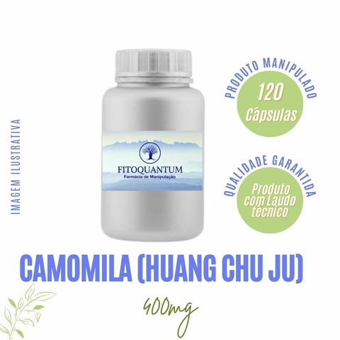 Camomila - Pote com 120 cápsulas de 300mg!