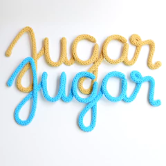 Letras decorativas - Jugar