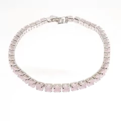 Pulseira Riviera Rosa Leitoso