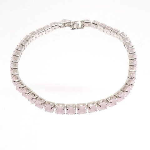 Pulseira Riviera Rosa Leitoso