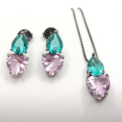 Conjunto Gota e Coração - Estrela de Anis