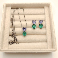 Conjunto Gota e Coração - comprar online
