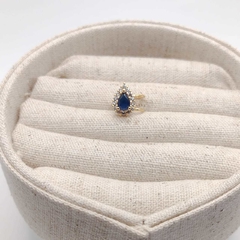 Piercing Fake Gota Azul - comprar online