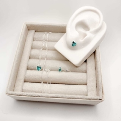 Conjunto de Prata 925 - Verde - comprar online