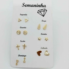 Brincos "Semaninha"