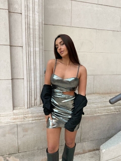 Vestido Gea Metal - tienda online