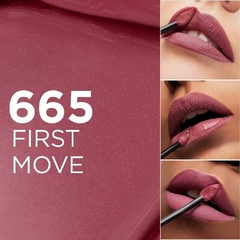 Labial Matte Resist Loreal Tono 665 FIRST MV en internet