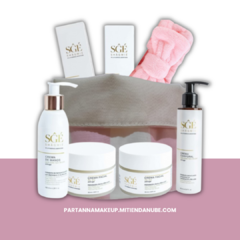 Rutina completa Shagmie Crema de día +Noche+Crema para manos de regalo Crema corporal+necessaire +vincha
