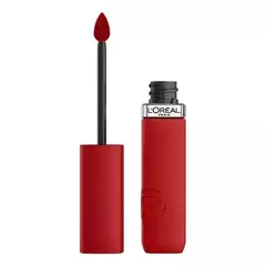 Labial líquido Matte Resist Tono 420 Le Rouge Paris Loreal Paris