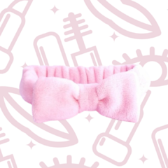 Vincha de Peluche Rosa