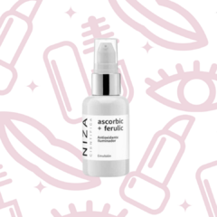 Emulsión antioxidante iluminador ascorbic ferulic 60g Niza
