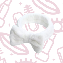 Vincha de Peluche Blanco
