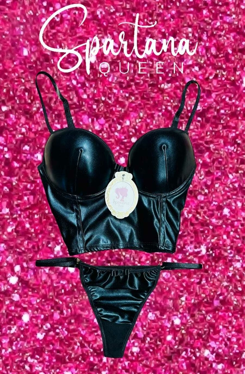 Spartana Corseletta Vinilo Engomado + Braga Less Regulable Art- 115