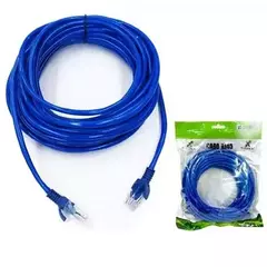Cabo de Rede RJ45 CAT5E Azul 5m - S-Informática Produtos e serviços de manutenção de computadores, Notebooks, compra e venda