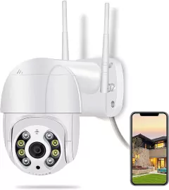 CÂMERA IP SEM FIO MINI SPEED DOME WI-FI FULL HD 1080P STARCOLOR INFRAVERMELHO IP66 - comprar online