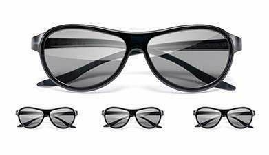 KIT ÓCULOS CINEMA 3D LG AG-F310(X4)