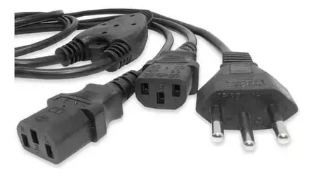 Cabo de Força Tripolar Y 1 Macho + 2 Fêmeas 2,70 metros