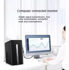CABO HD15 MACHO X HD15 MACHO COM FILTRO VGA 3 M - S-Informática - Manutenção de computadores, Notebooks, compra e venda, Novos e usados