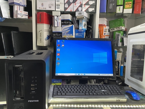 Computador completo Positivo - proc. celeron-hd500gb-4gb ram-hdmi-dvd monitor positivo ”19" teclado + mouse