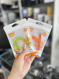 CABO HREBOS PARA CELULAR COM ENTRADA LIGHTNING - HS 58