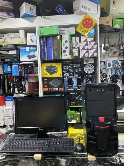 Computador completo - proc. AMD A6-7480 Radeon R5,- Ssd 128 GB-8gb ram-hdmi- monitor ”19" teclado + mouse - comprar online
