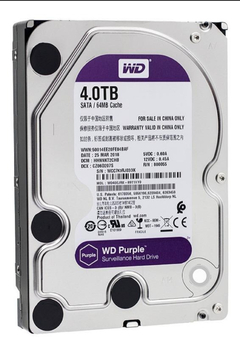 HD WD PURPLE SATA / 64MB Cache WD40PURX 4TB