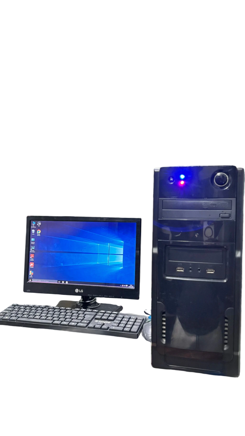 Computador completo - Proc.Core 2duo - HD 500 GB-6gb ram - monitor ”15" teclado + mouse. - comprar online