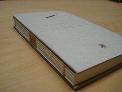 Cuadernos 16 x 11 Costura francesa a la vista con hilo dorado,80 hojas, tapa carton al descubierto con hot stamping en el frenta ( 50 unidades ) - tienda online