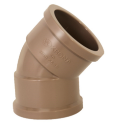 KRONA MARROM COTOVELO LL 110mm x 45