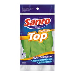 LUVA SANRO FORRADA VERDE XG